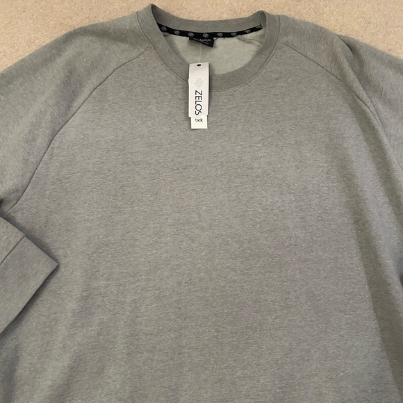 Zelos Light Gray Sweatshirt Size 3XL - Picture 3 of 3